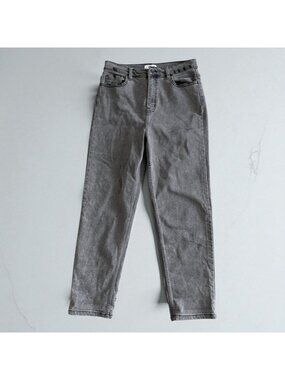 CELLO Gray Midrise Straight Leg Jeans Size 11